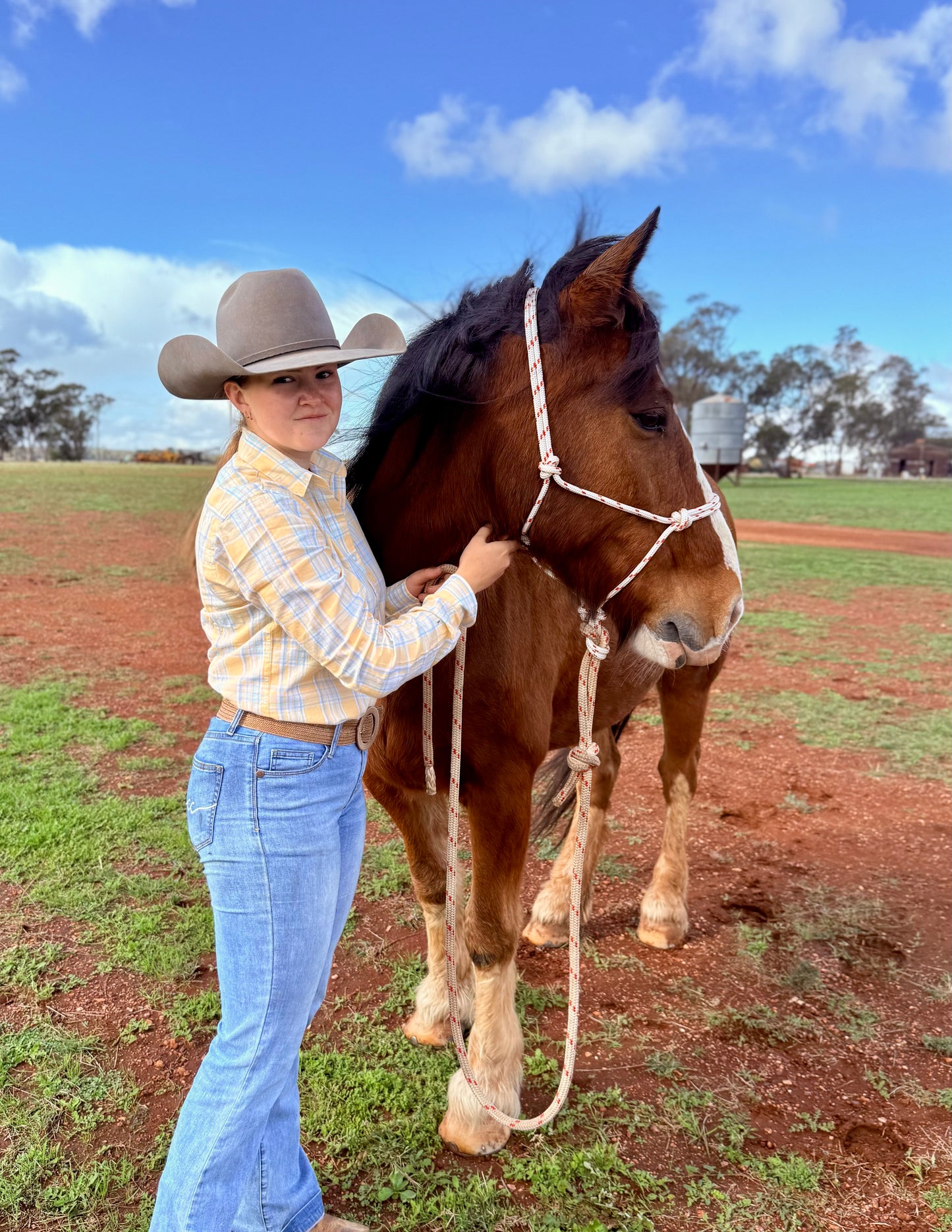 Rope Halter & Lead Rope Combo